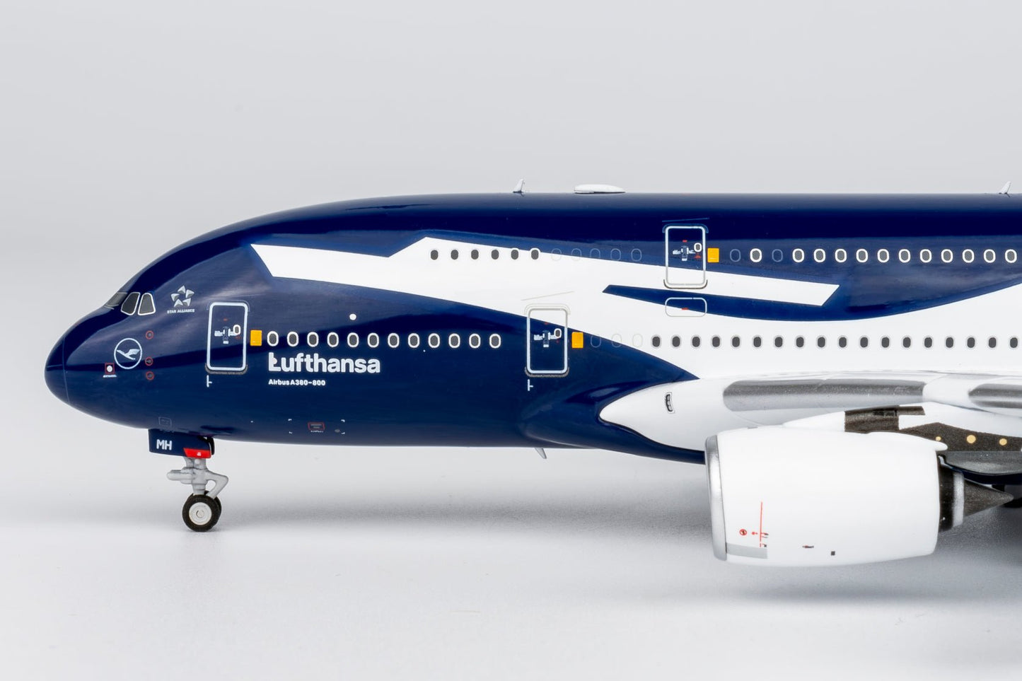 Pre-Order NG Models 38002 1:400 Lufthansa A380-800 D-AIMH 100th Anniversary livery