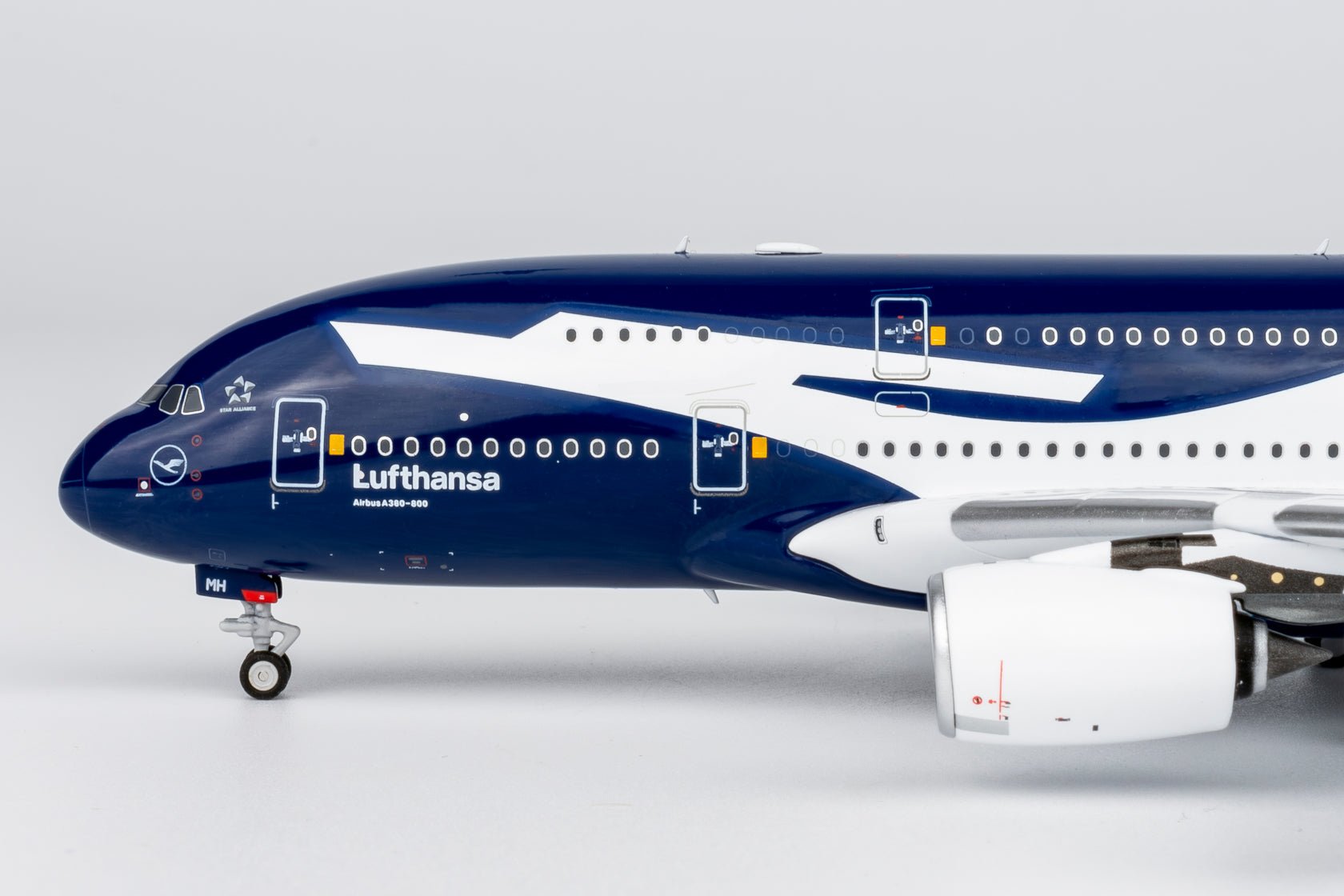 Pre-Order NG Models 38002 1:400 Lufthansa A380-800 D-AIMH 100th Anniversary livery