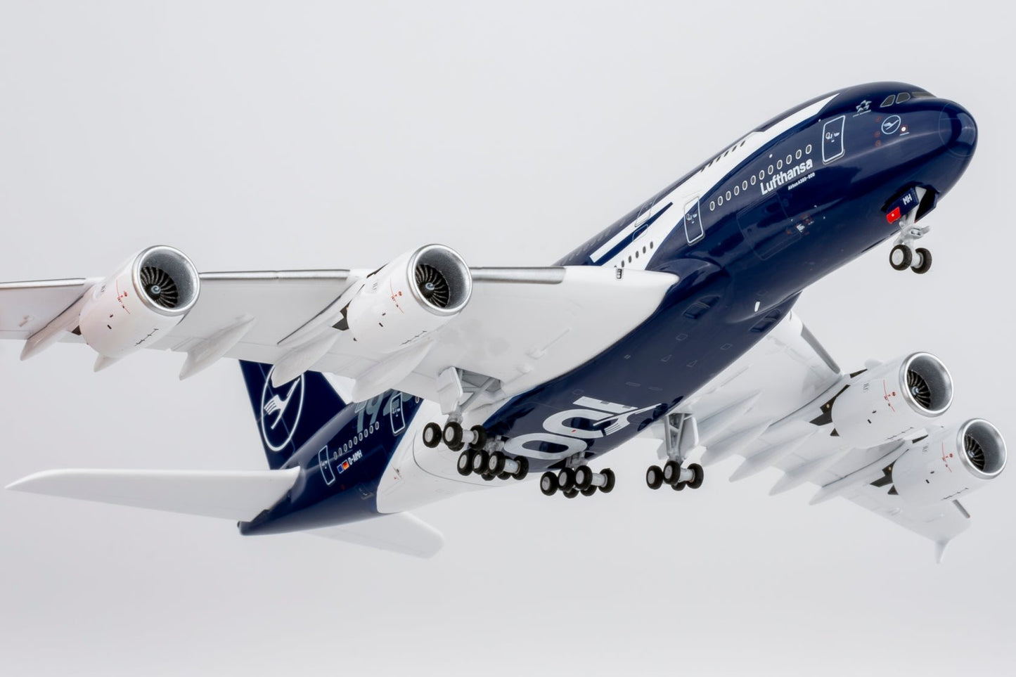 Pre-Order NG Models 38002 1:400 Lufthansa A380-800 D-AIMH 100th Anniversary livery