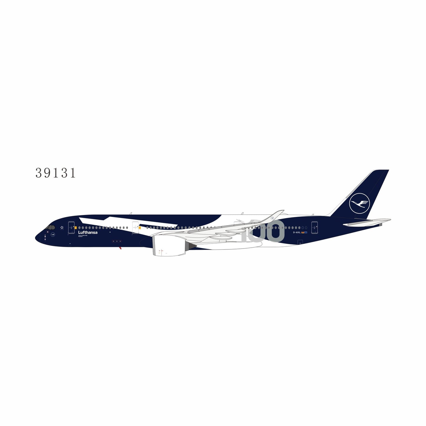 Pre-Order NG Models 39131 1:400 Lufthansa A350-900 D-AIXL 100 Years Anniversary