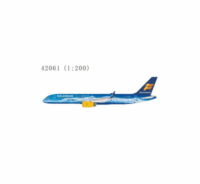 Pre-Order NG Models 42061 1:200 PRO Icelandair 757-200/w TF-FIR (Aurora (Northern Lights); Vatnajökull)