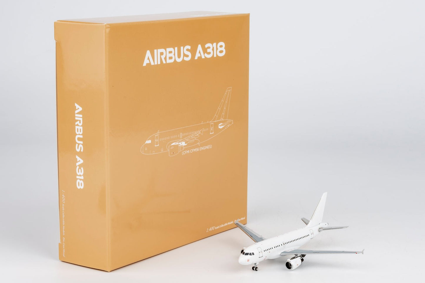 Pre-Order NG Models 48016 1:400 Blank Model A318-100 (CFMI CFM56 ENGINES)