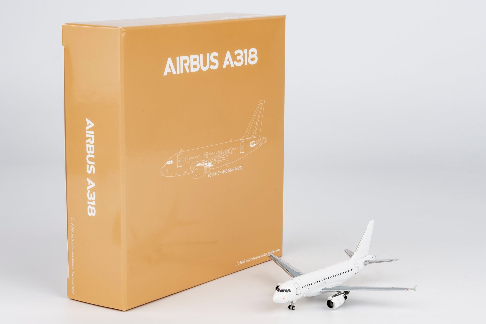 Pre-Order NG Models 48016 1:400 Blank Model A318-100 (CFMI CFM56 ENGINES)