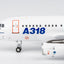 Pre-Order NG Models 48019 1:400 Airbus Industrie A318-100 F-WWIA (old colors; PW6000 ENGINES)