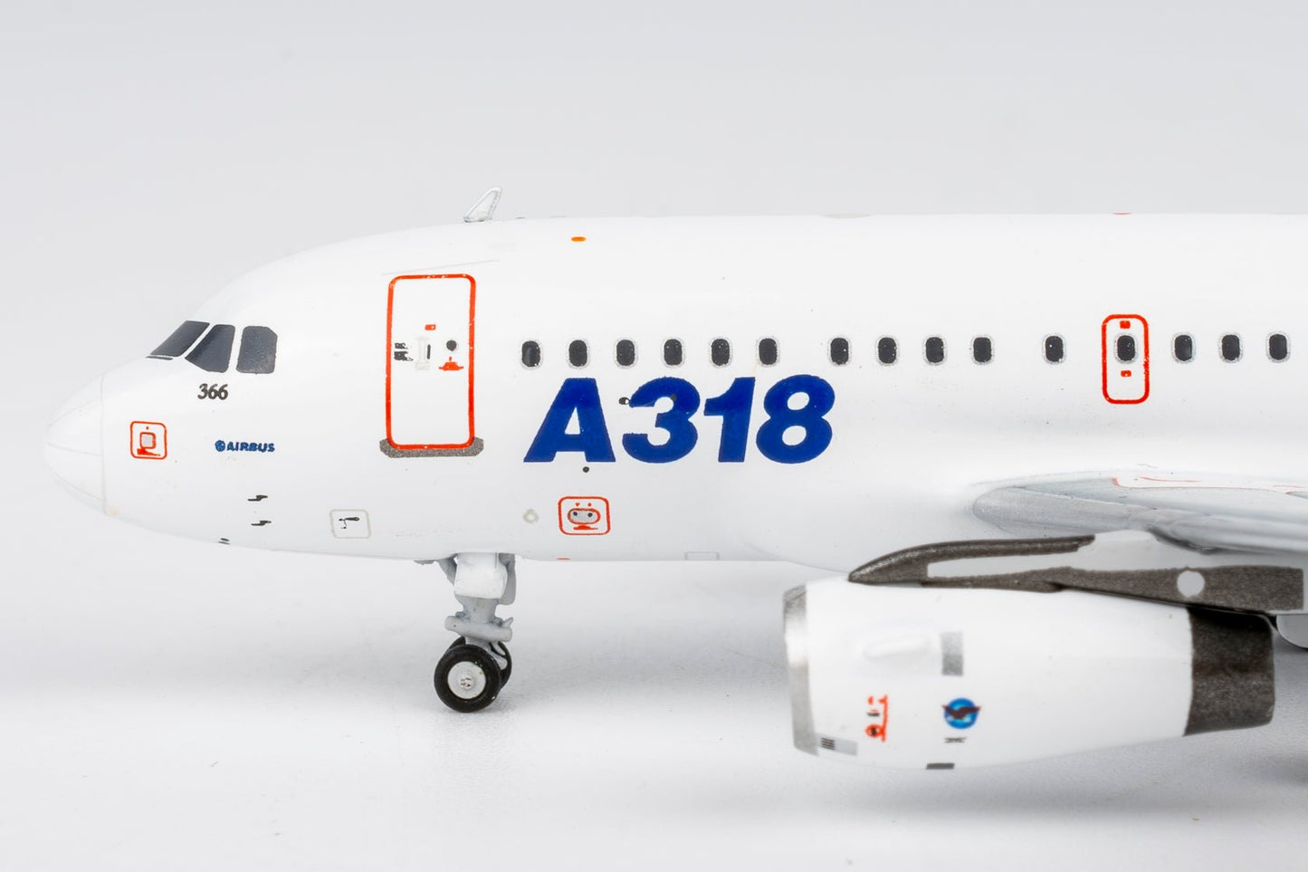 Pre-Order NG Models 48019 1:400 Airbus Industrie A318-100 F-WWIA (old colors; PW6000 ENGINES)