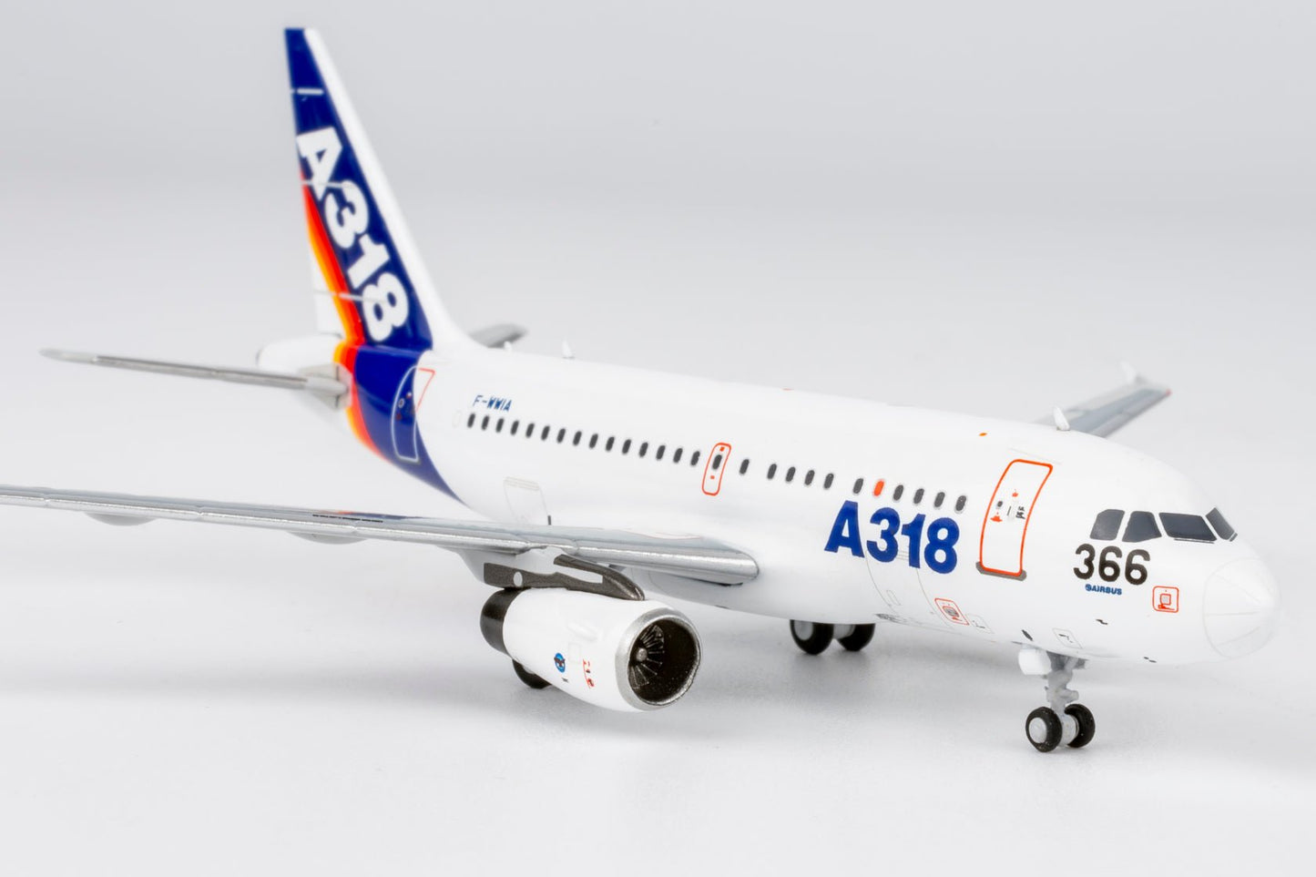 Pre-Order NG Models 48019 1:400 Airbus Industrie A318-100 F-WWIA (old colors; PW6000 ENGINES)