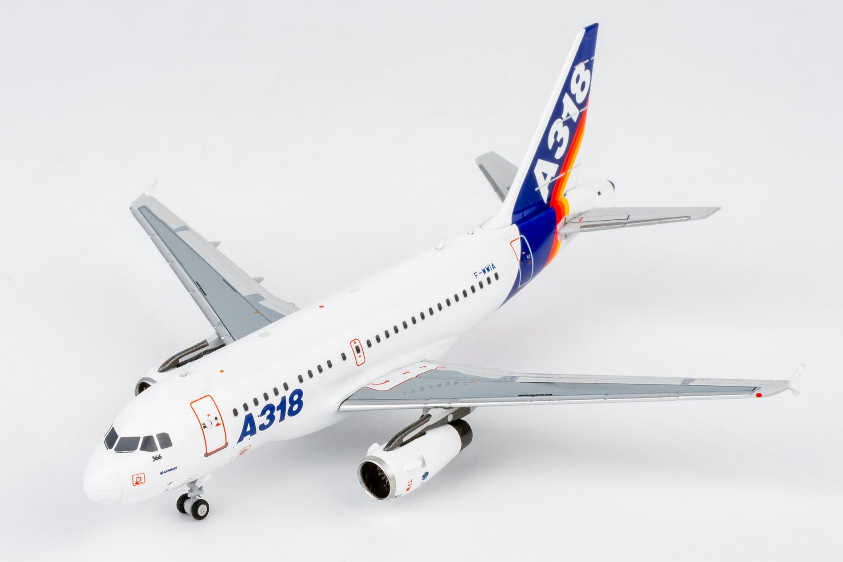 Pre-Order NG Models 48019 1:400 Airbus Industrie A318-100 F-WWIA (old colors; PW6000 ENGINES)