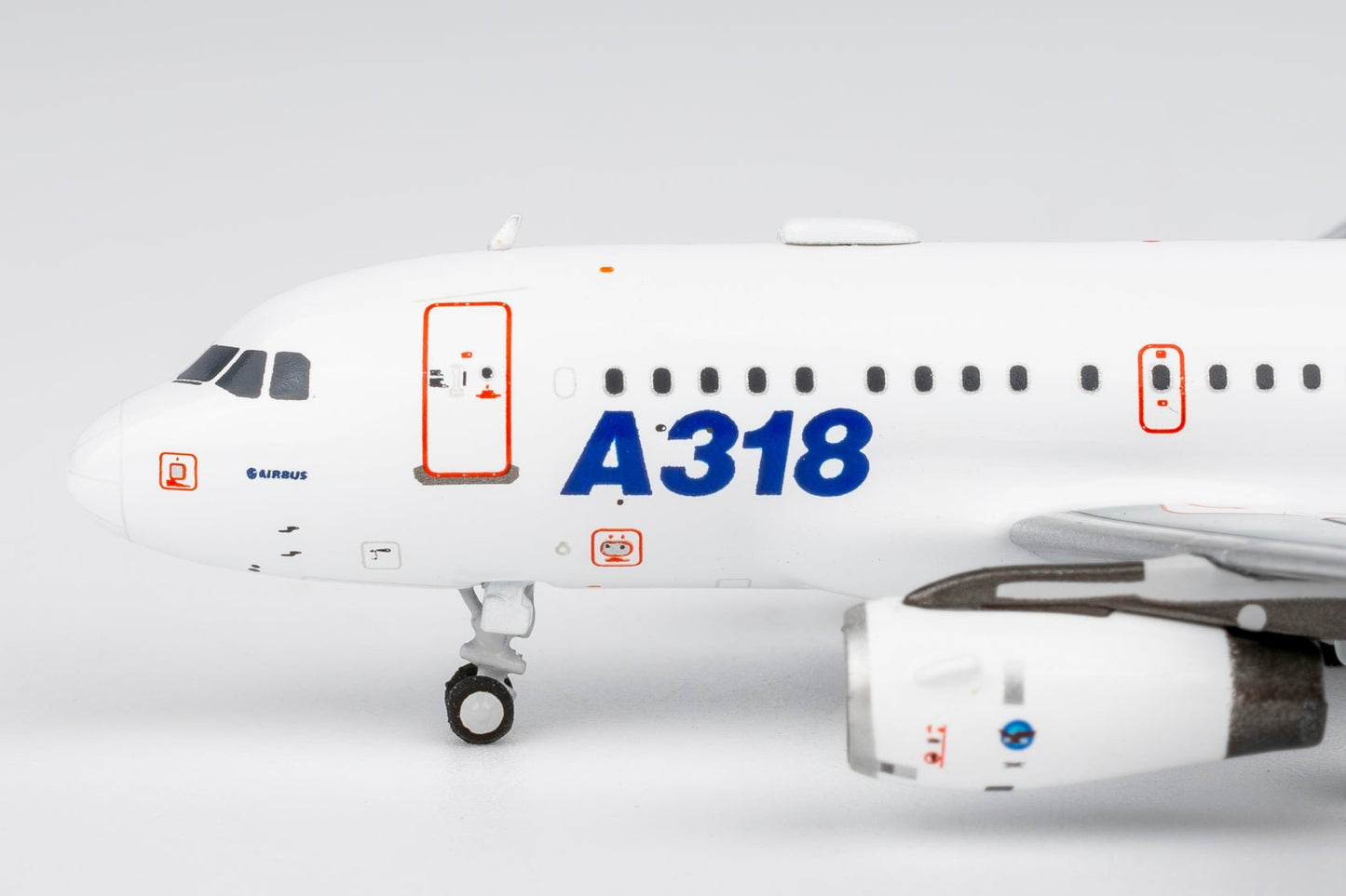 Pre-Order NG Models 48020 1:400 Airbus Industrie A318-100 F-WWIB (old colors; PW6000 ENGINES)