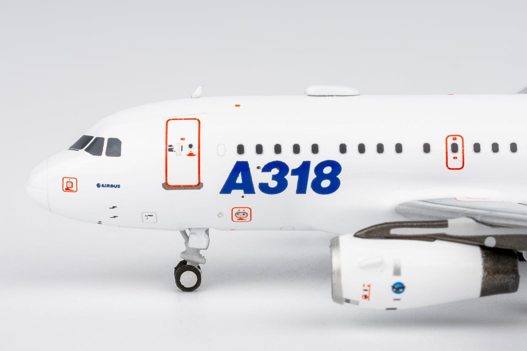 Pre-Order NG Models 48020 1:400 Airbus Industrie A318-100 F-WWIB (old colors; PW6000 ENGINES)