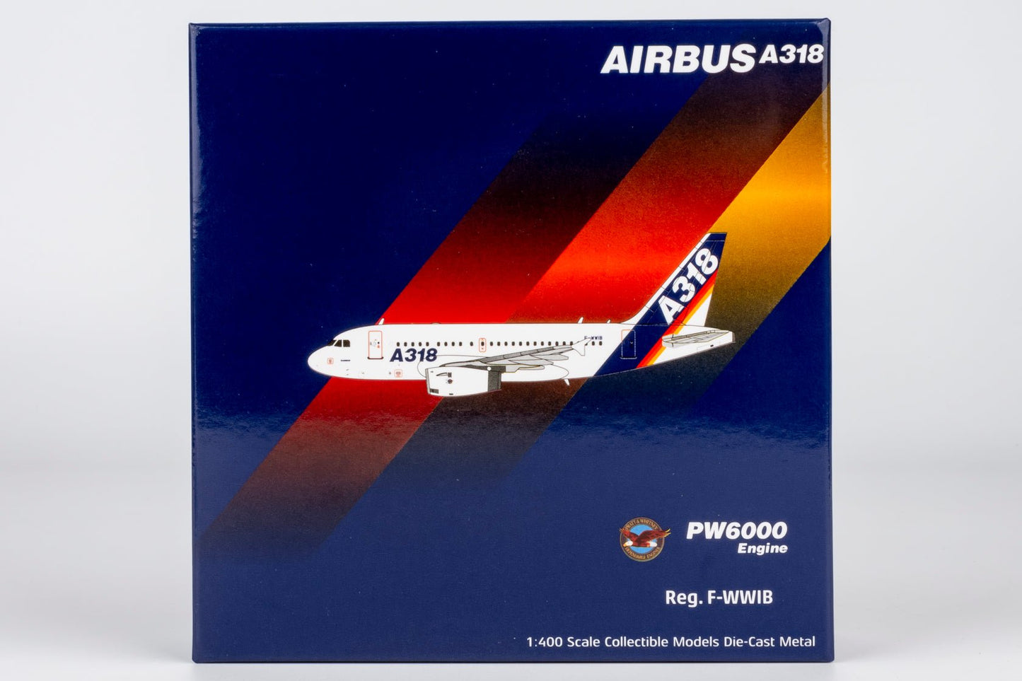 Pre-Order NG Models 48020 1:400 Airbus Industrie A318-100 F-WWIB (old colors; PW6000 ENGINES)