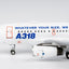 Pre-Order NG Models 48021 1:400 Airbus Industrie A318-100 F-WWIB "What Ever Your Size, We Have It." (with "What Ever Your Size, We Have It." titles)
