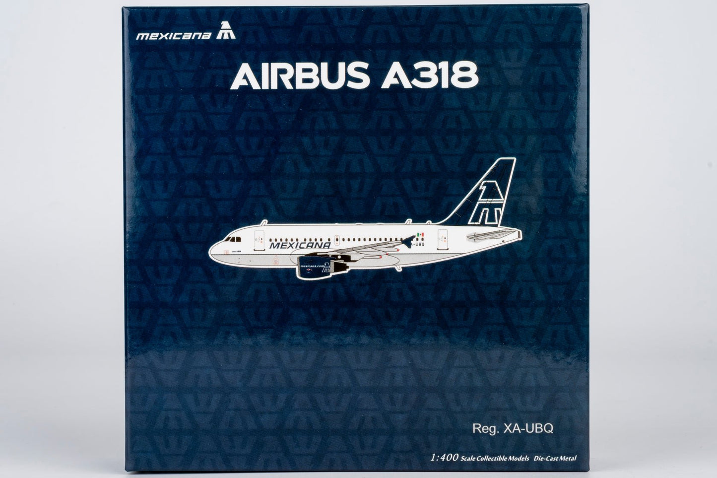 Pre-Order NG Models 48029 1:400 Mexicana A318-100 XA-UBQ (old colors)