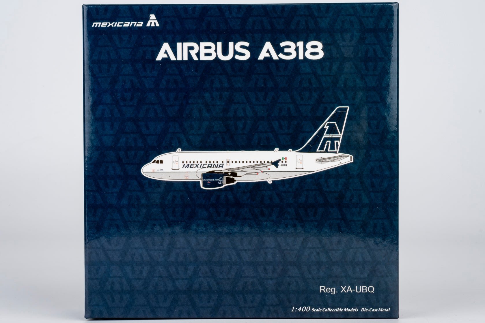 Pre-Order NG Models 48029 1:400 Mexicana A318-100 XA-UBQ (old colors)