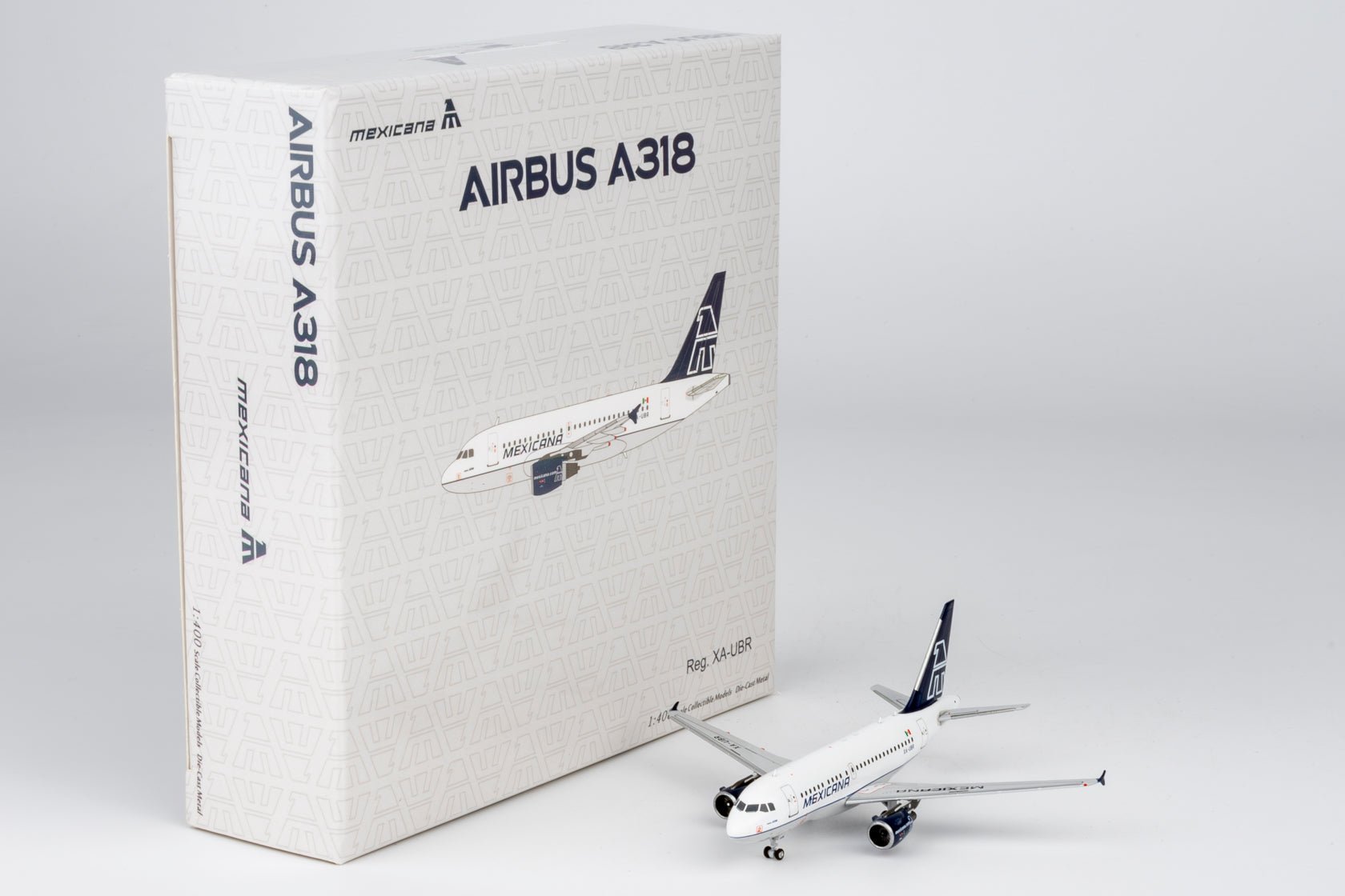 Pre-Order NG Models 48030 1:400 Mexicana A318-100 XA-UBR (old colors)
