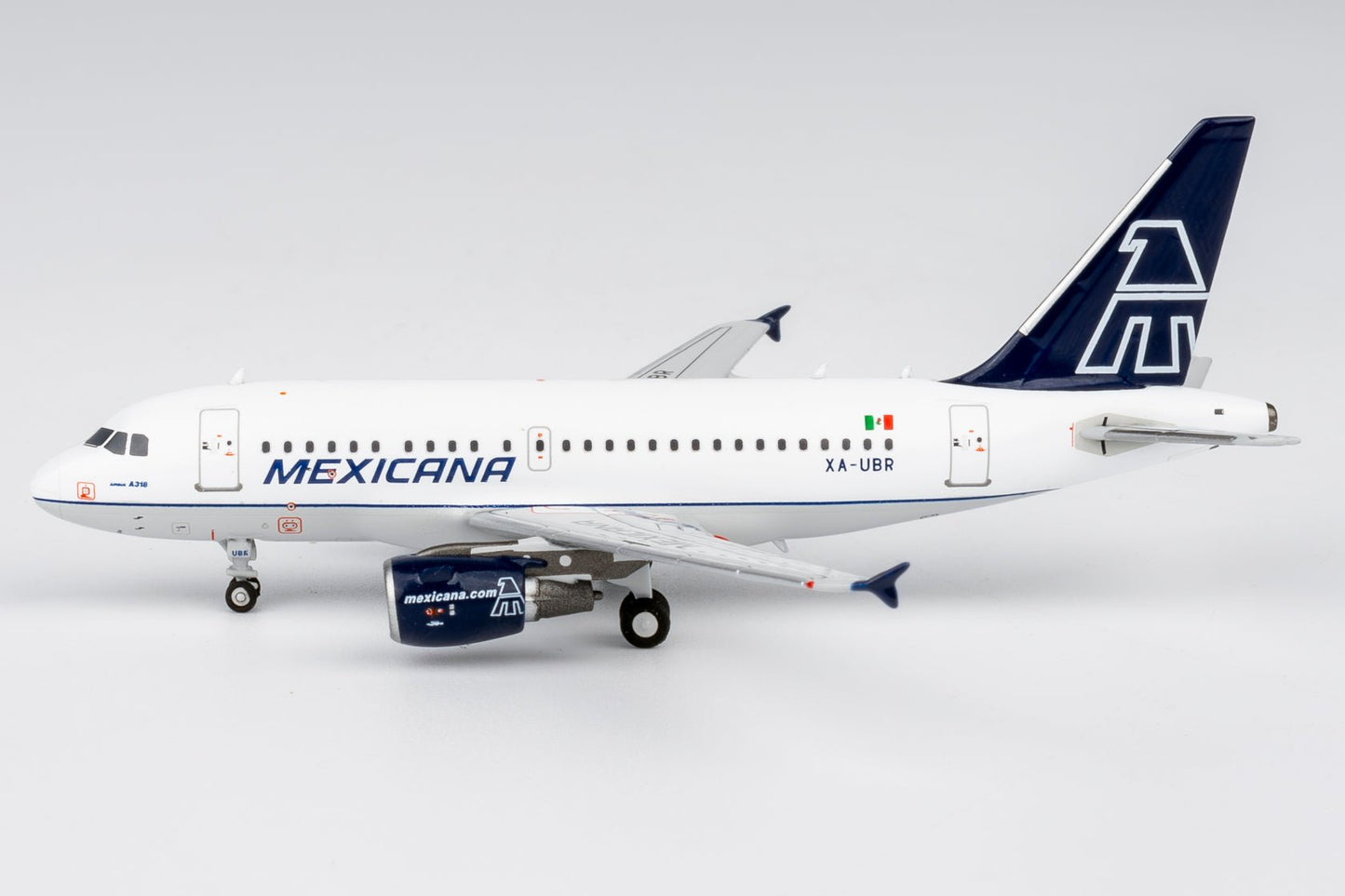 Pre-Order NG Models 48030 1:400 Mexicana A318-100 XA-UBR (old colors)