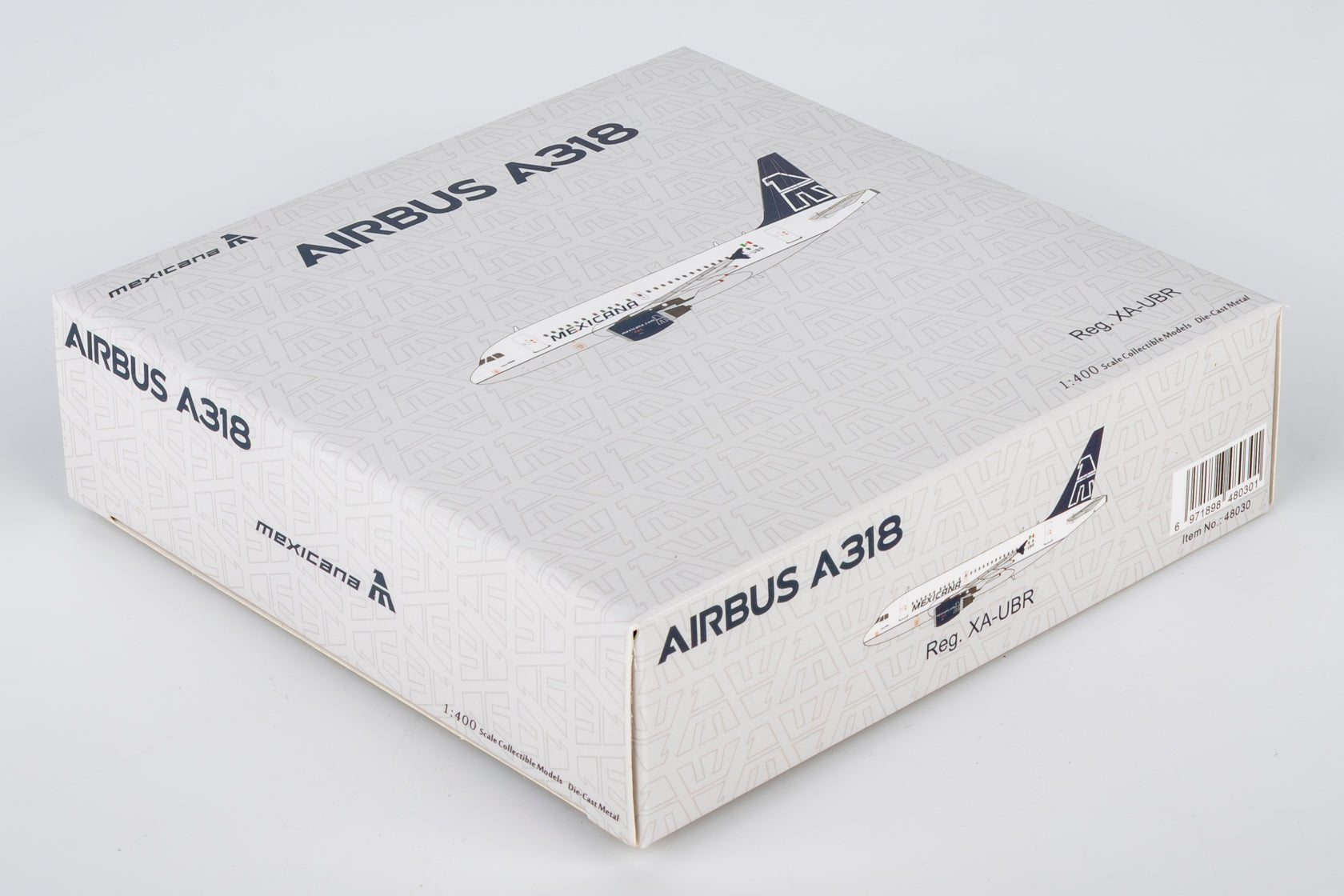 Pre-Order NG Models 48030 1:400 Mexicana A318-100 XA-UBR (old colors)