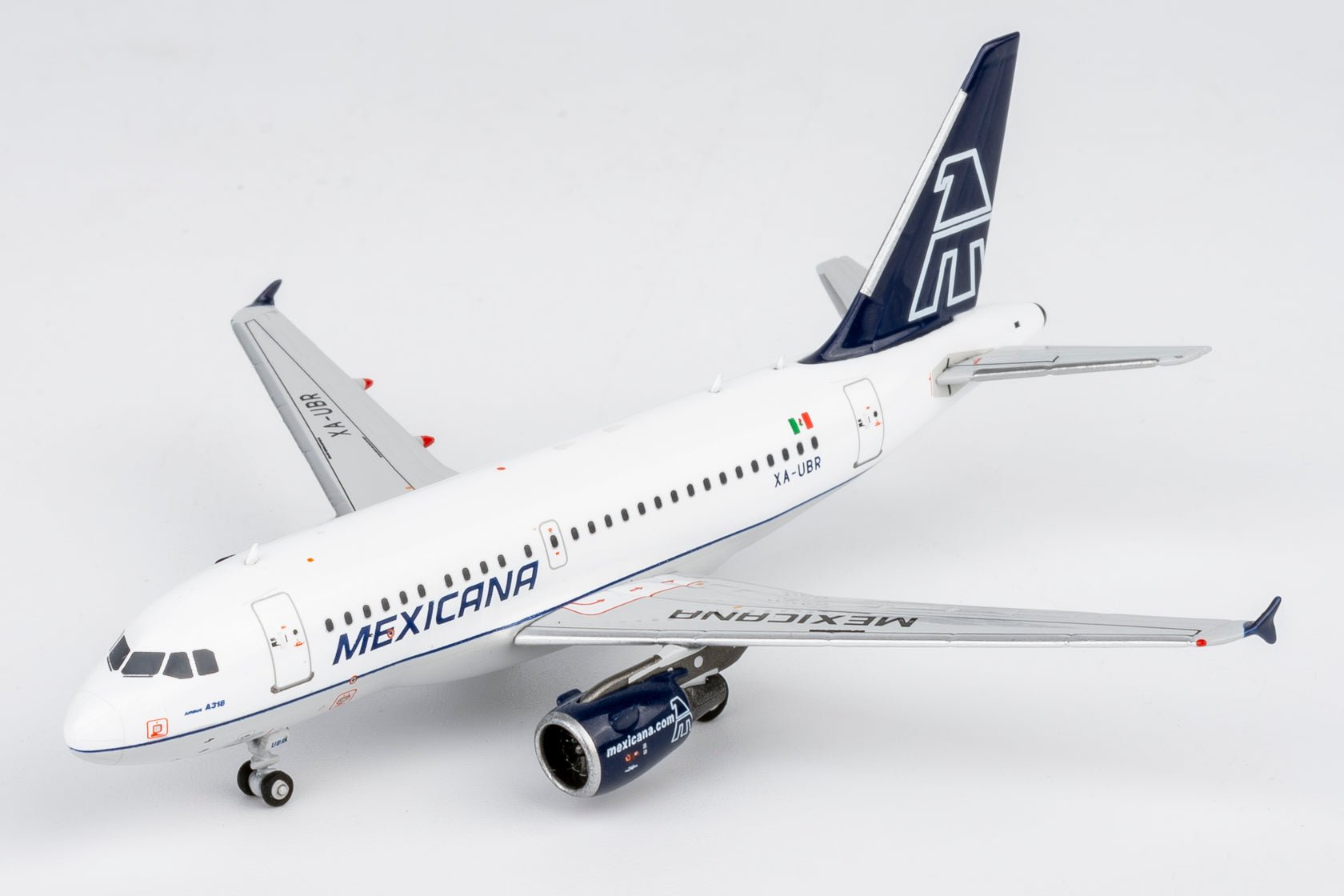 Pre-Order NG Models 48030 1:400 Mexicana A318-100 XA-UBR (old colors)