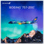 Pre-Order NG Models 53213 1:400 Icelandair 757-200/w TF-FIU (Aurora (Northern Lights))
