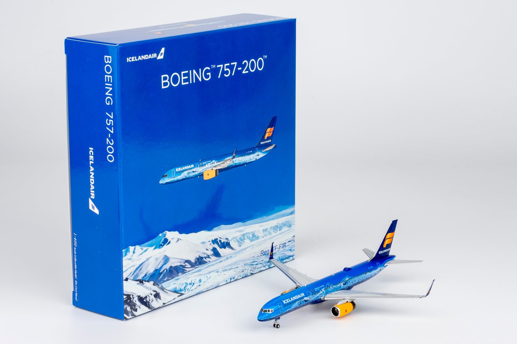 Pre-Order NG Models 53214 1:400 Icelandair 757-200/w TF-FIR Vatnajökull