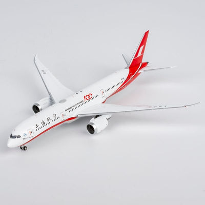 Pre - Order NG Models 55170 1:400 Shanghai Airlines 787 - 9 Dreamliner B - 1111 (the Shanghai Airlines' 100th aircraft)