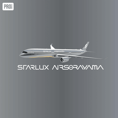 Pre-Order NG Models 57046 1:400 Starlux Airlines A350-1000 B-58553 (Airsorayama Silver)