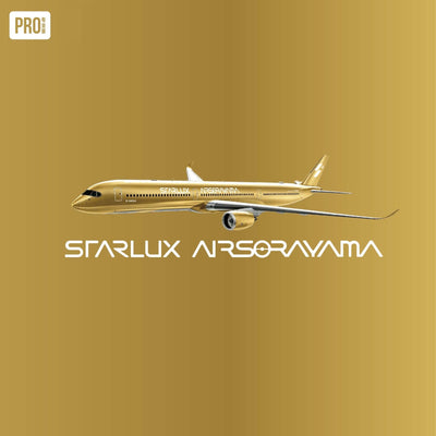 Pre-Order NG Models 57048 1:400 Starlux Airlines A350-1000 B-58554 (Airsorayama Golden)