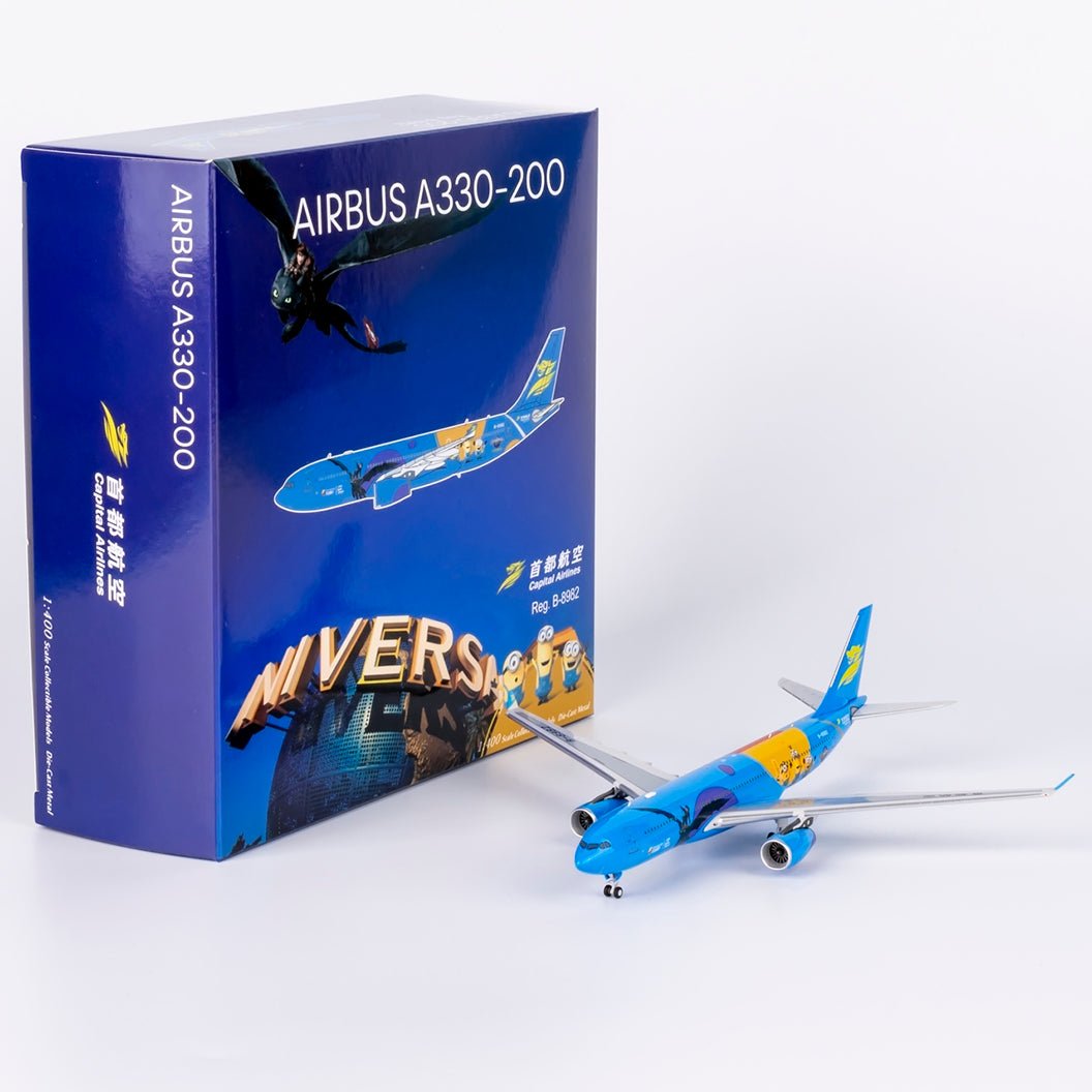 NG Models 61095 1:400 Capital Airlines A330 - 200 B - 8982 (Beijing Universal Resort)