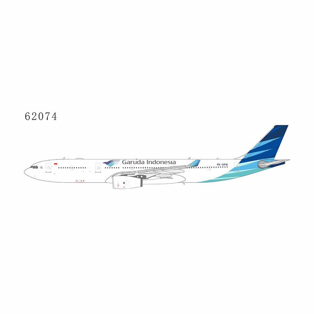 Pre - Order NG Models 62074 1:400 Garuda Indonesia A330 - 300 PK - GPW