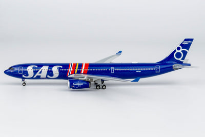Pre-Order NG Models 62087 1:400 SAS Scandinavian Airlines A330-300 LN-RKR (Celebrating 80 Years Livery)