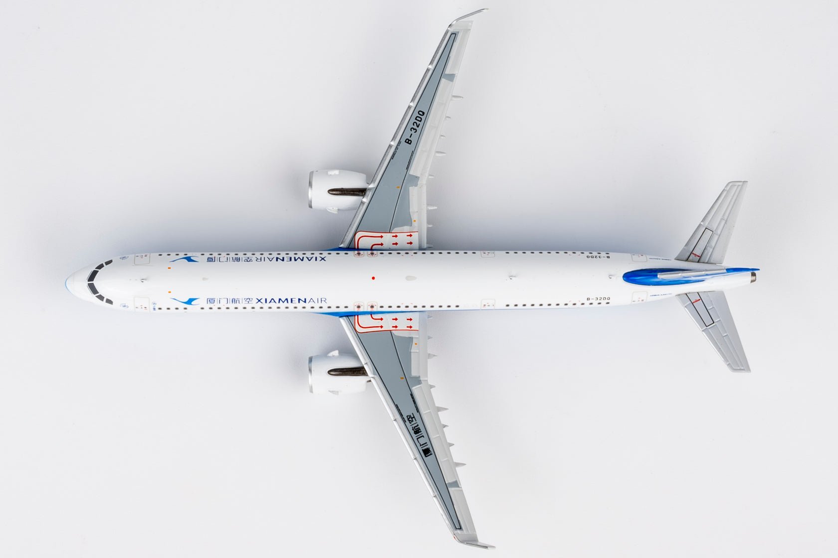 Pre-Order NG Models 64145 1:400 Xiamen Airlines A321neo B-32DQ (current colors)