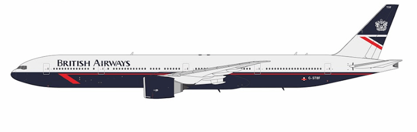 NG Models 73039 1:400 British Airways 777 - 300ER G - STBF(fantasy retro livery; with GE engines)(Exclusive)(2024.12)