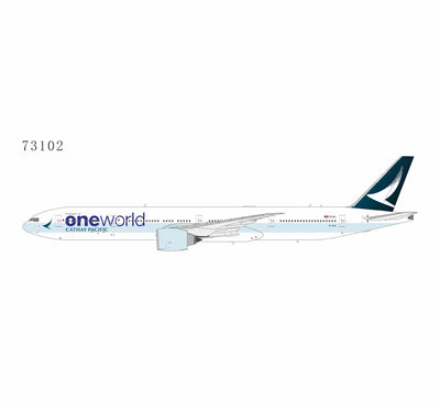 Pre-Order NG Models 73102 1:400 ULTIMATE Cathay Pacific Airways 777-300ER B-KQI (oneworld; Luxurious packaging)