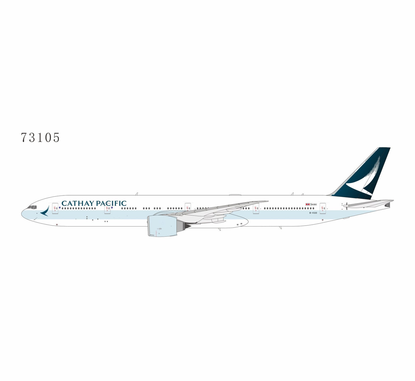Pre-Order NG Models 73105 1:400 Cathay Pacific Airways 777-300ER B-KQO