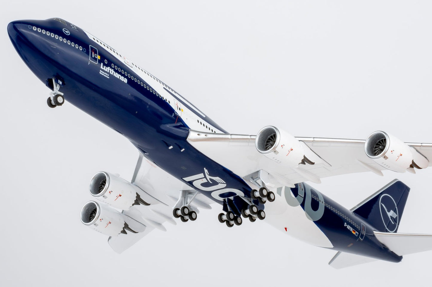 Pre-Order NG Models 78046 1:400 Lufthansa 747-8i D-ABYN (100 Years Anniversary)