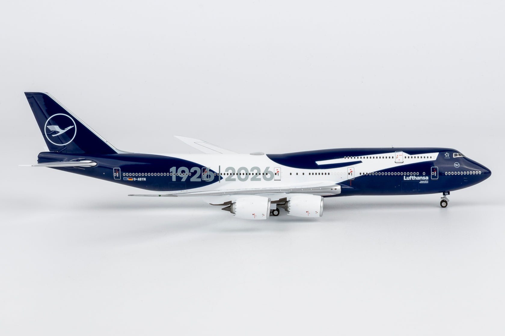 Pre-Order NG Models 78046 1:400 Lufthansa 747-8i D-ABYN (100 Years Anniversary)