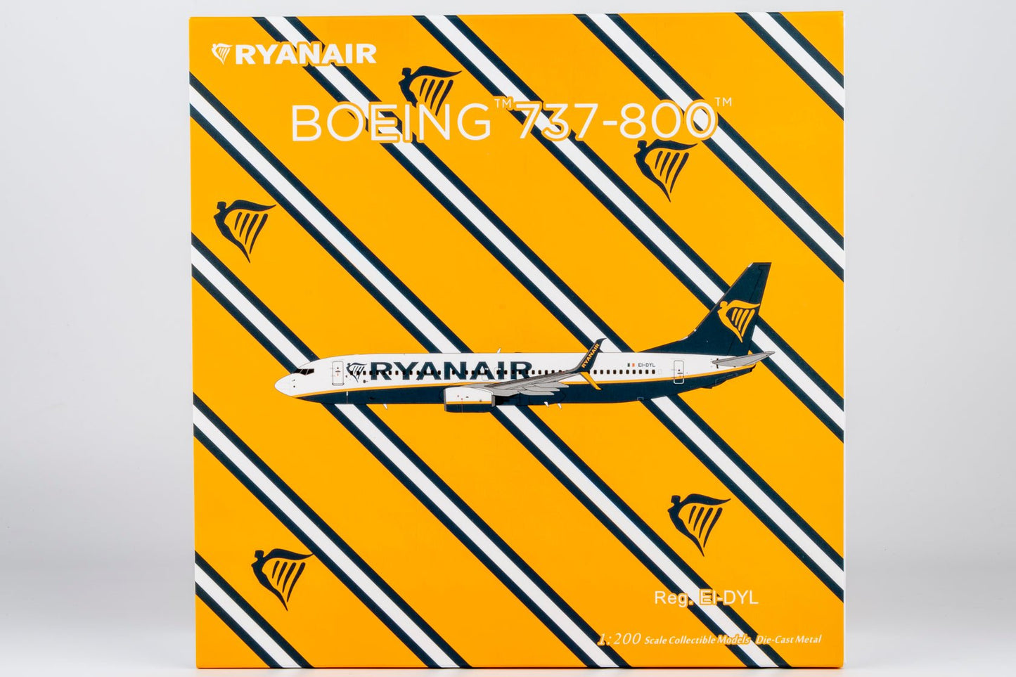 Pre-Order NG Models 8065 1:200 Ryanair 737-800 EI-DHF old colors, withtout winglets