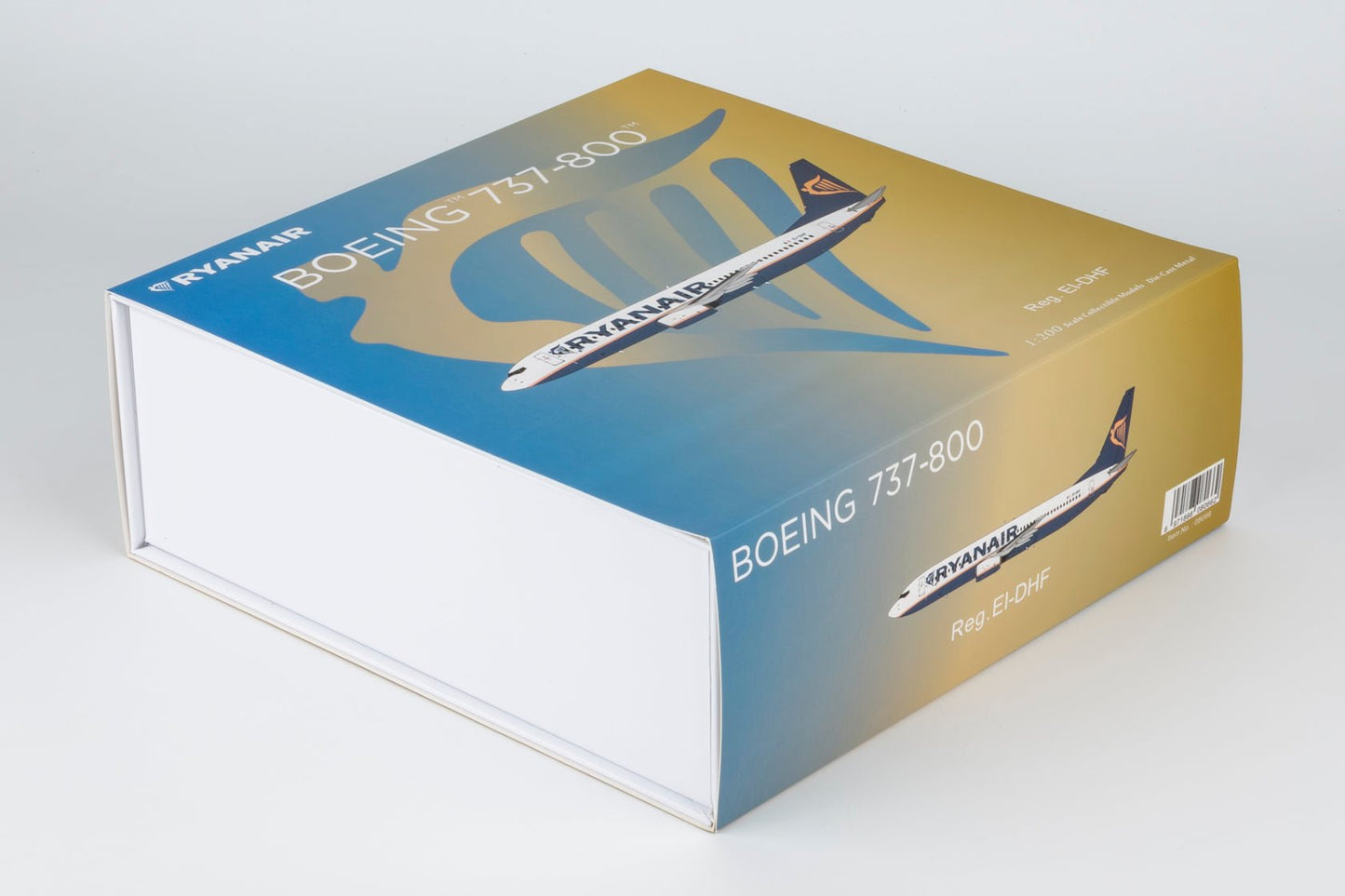 Pre-Order NG Models 8066 1:200 Ryanair 737-800/w EI-DYL current colors with scimitar winglets