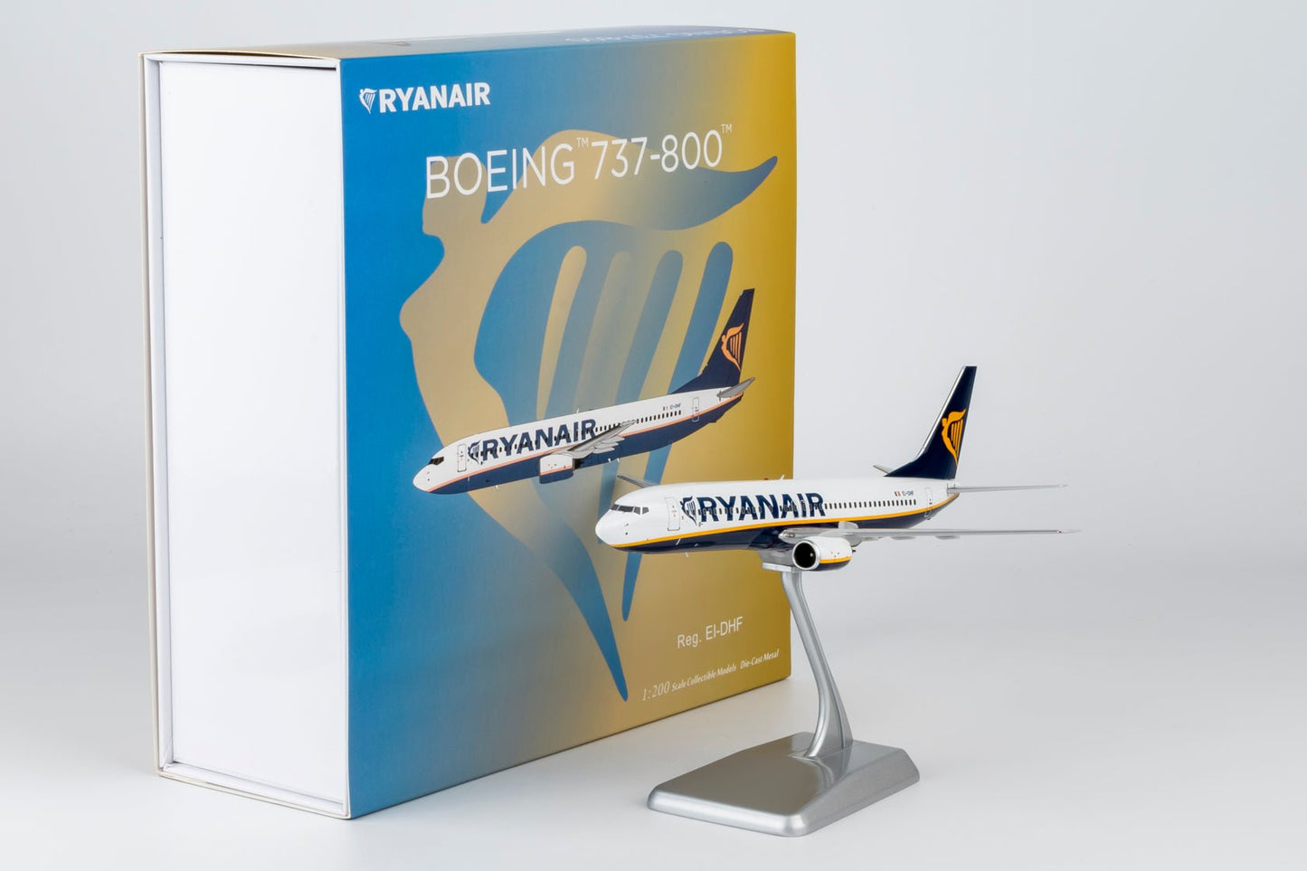 Pre-Order NG Models 8066 1:200 Ryanair 737-800/w EI-DYL current colors with scimitar winglets