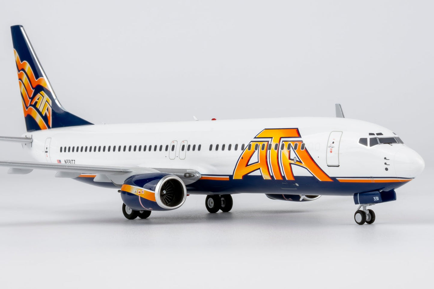 Pre-Order NG Models 8070 1:200 American Trans Air - ATA Airlines 737-800/w N331TZ