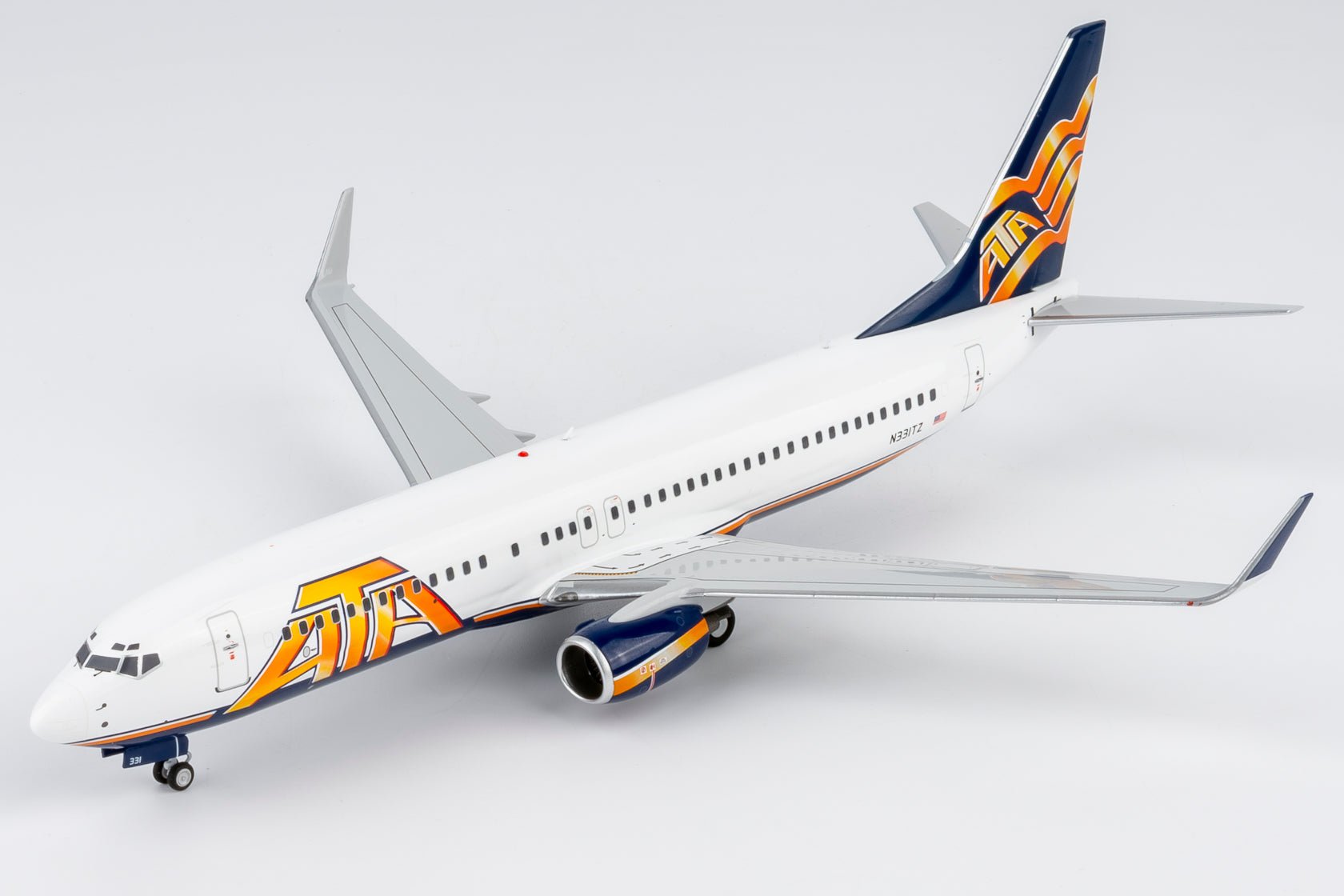 Pre-Order NG Models 8070 1:200 American Trans Air - ATA Airlines 737-800/w N331TZ
