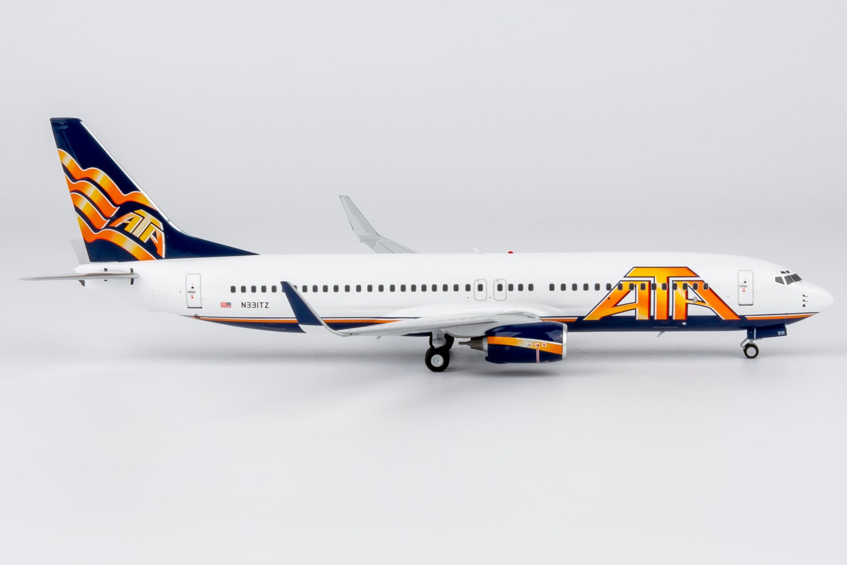 Pre-Order NG Models 8070 1:200 American Trans Air - ATA Airlines 737-800/w N331TZ
