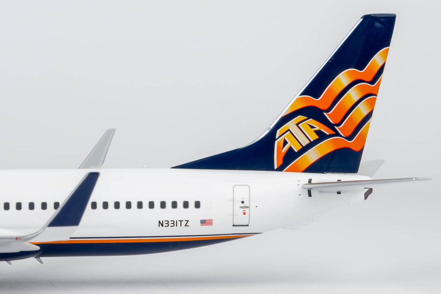 Pre-Order NG Models 8070 1:200 American Trans Air - ATA Airlines 737-800/w N331TZ