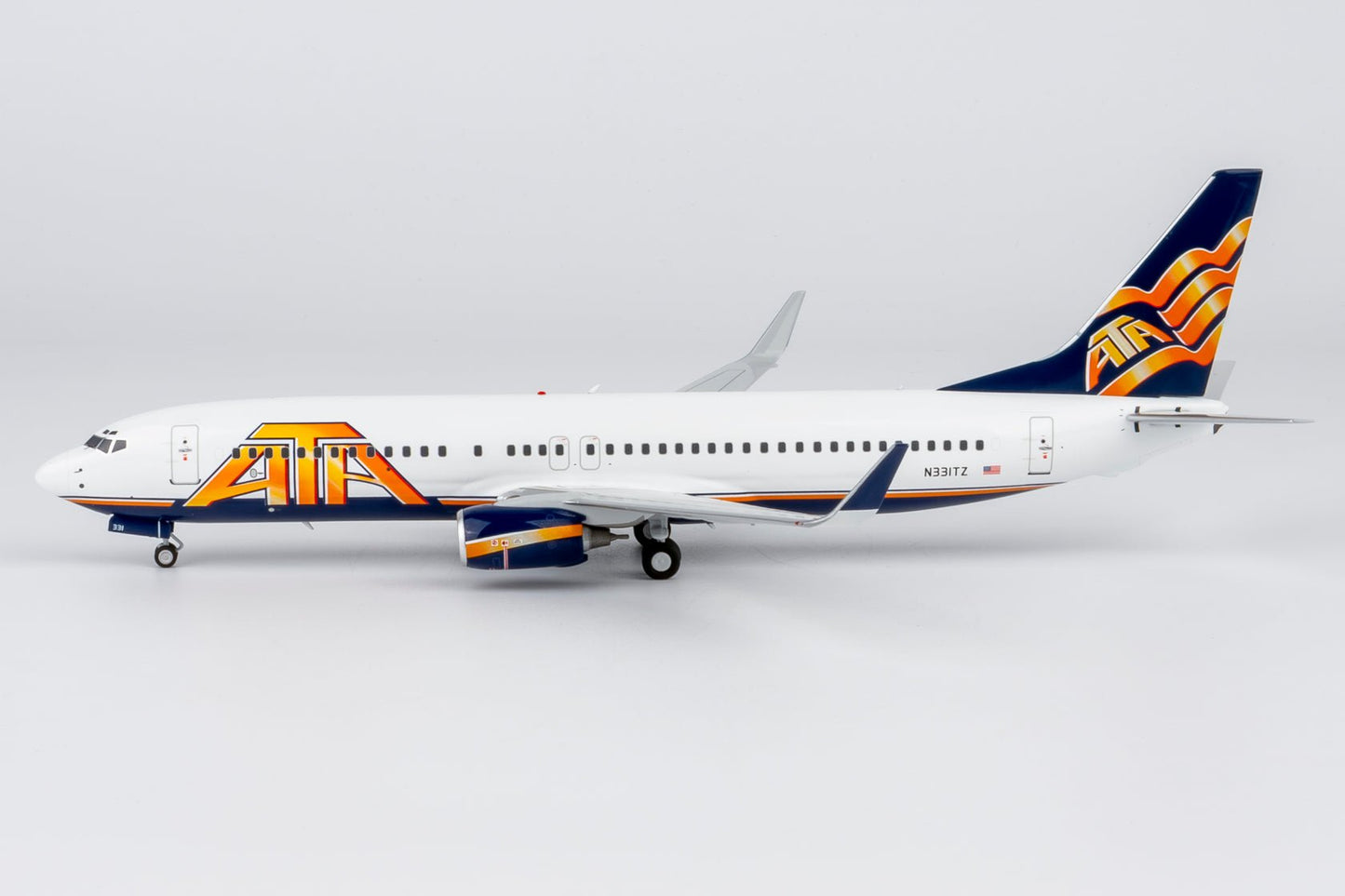 Pre-Order NG Models 8070 1:200 American Trans Air - ATA Airlines 737-800/w N331TZ