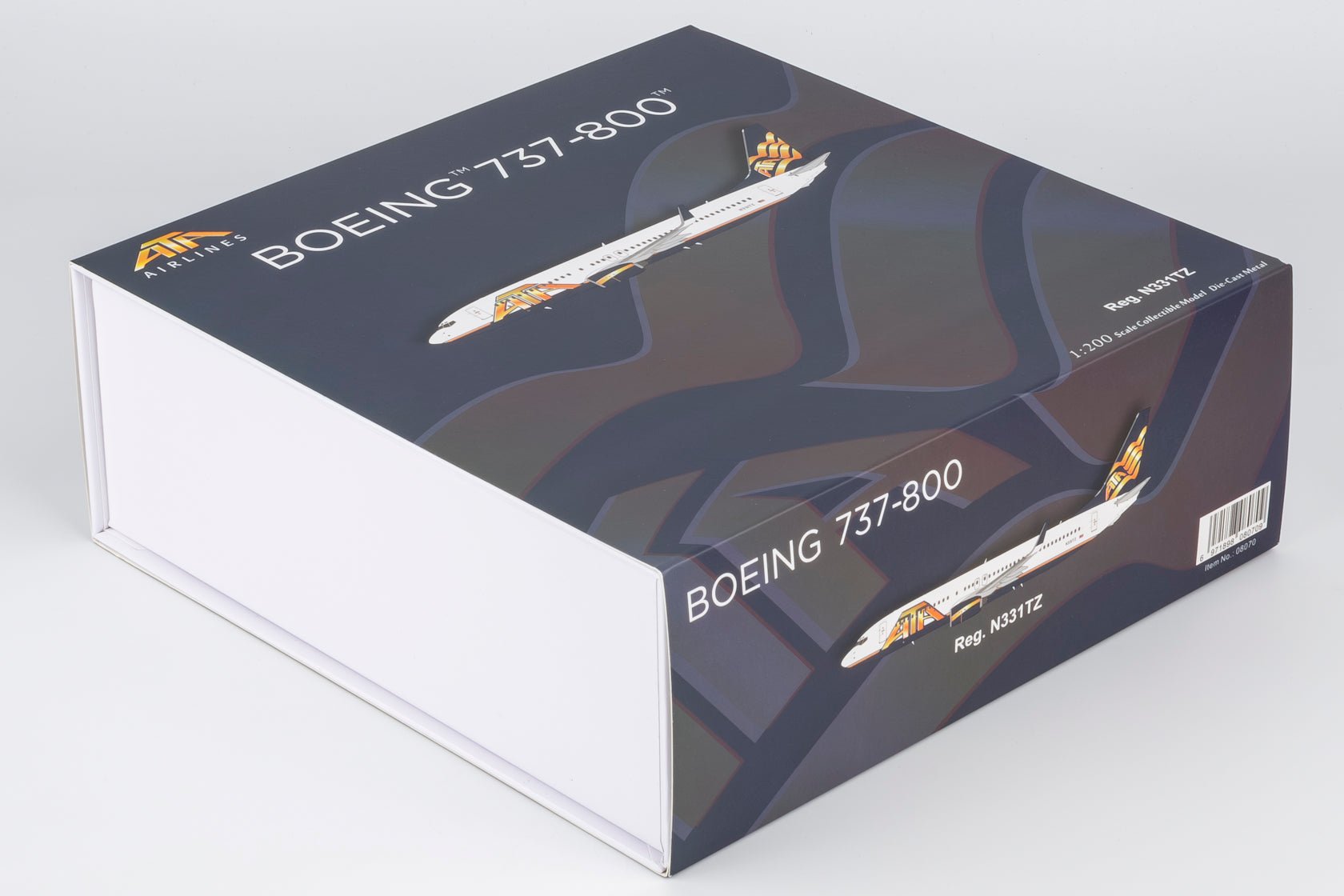 Pre-Order NG Models 8070 1:200 American Trans Air - ATA Airlines 737-800/w N331TZ