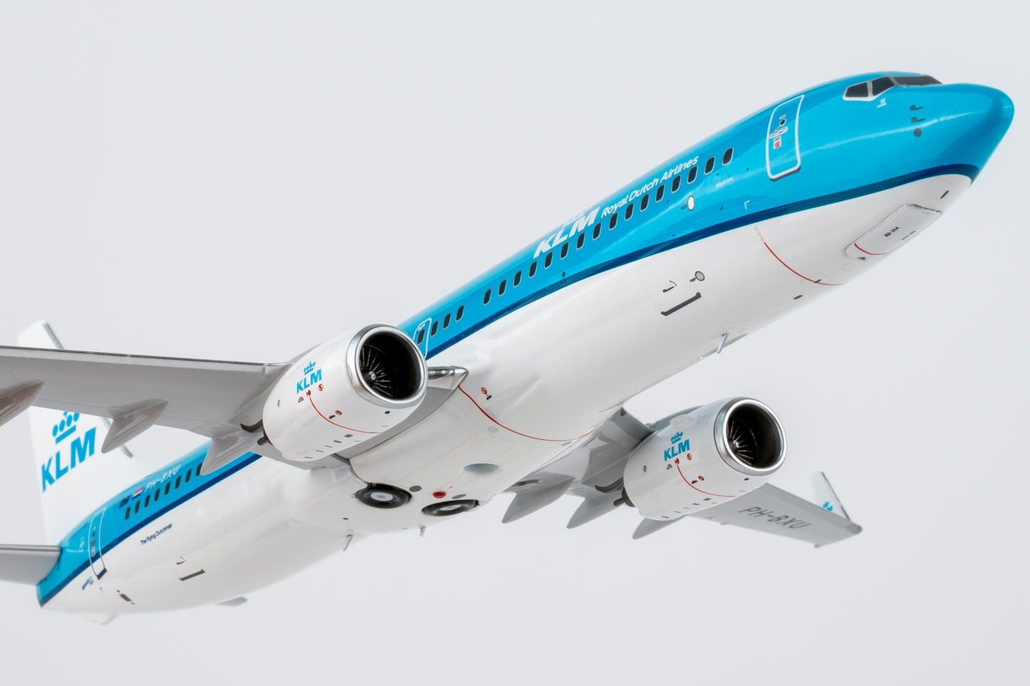 Pre-Order NG Models 8071 1:200 KLM Royal Dutch Airlines 737-800/w PH-BXU new colors