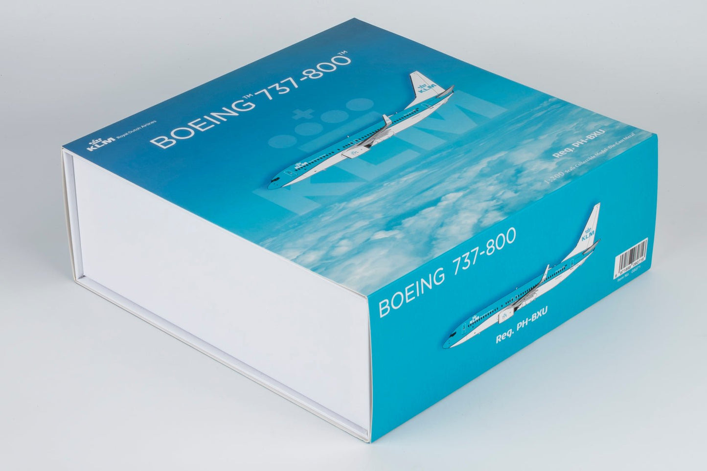 Pre-Order NG Models 8071 1:200 KLM Royal Dutch Airlines 737-800/w PH-BXU new colors