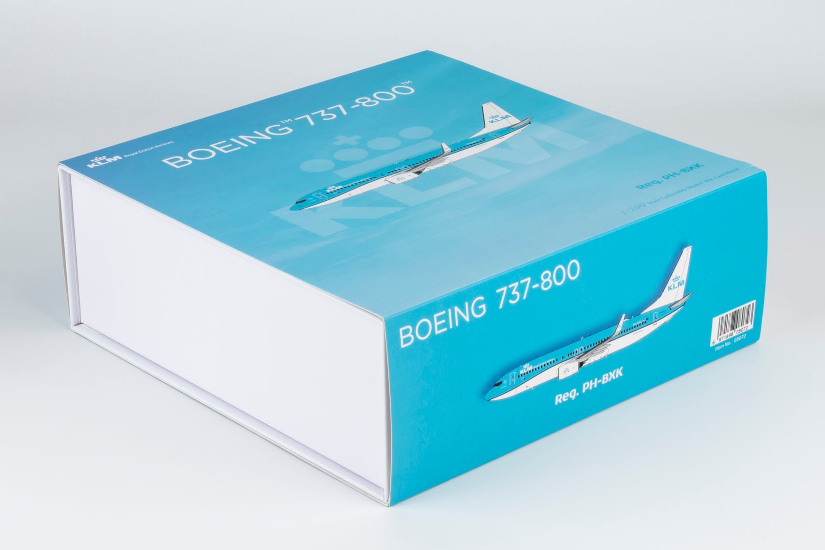 Pre-Order NG Models 8072 1:200 KLM Royal Dutch Airlines 737-800/w PH-BXK new colors