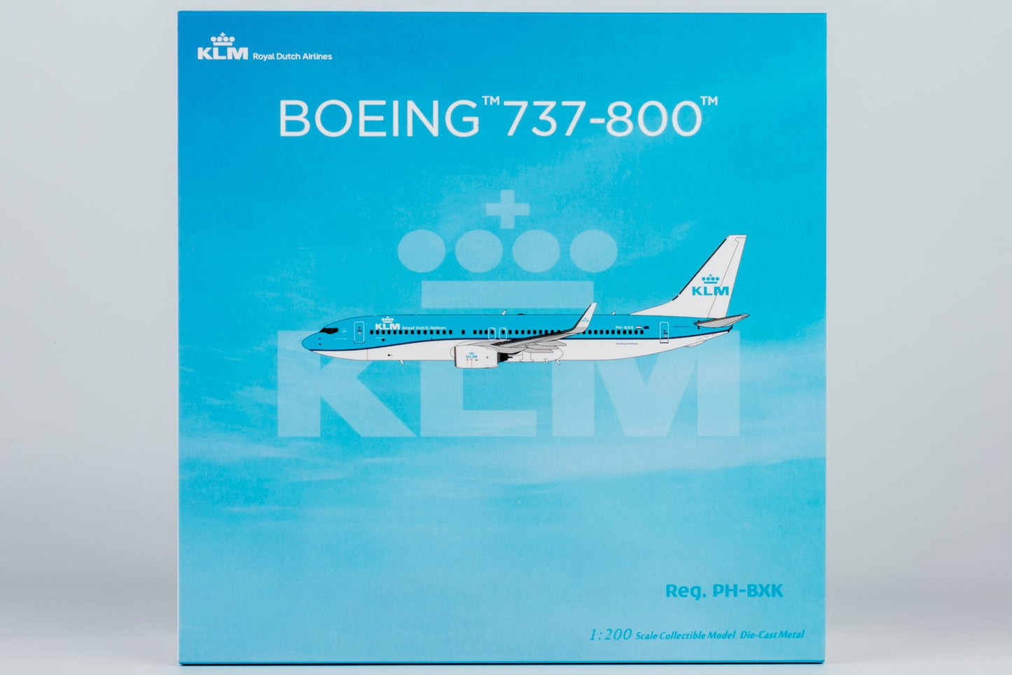 Pre-Order NG Models 8072 1:200 KLM Royal Dutch Airlines 737-800/w PH-BXK new colors