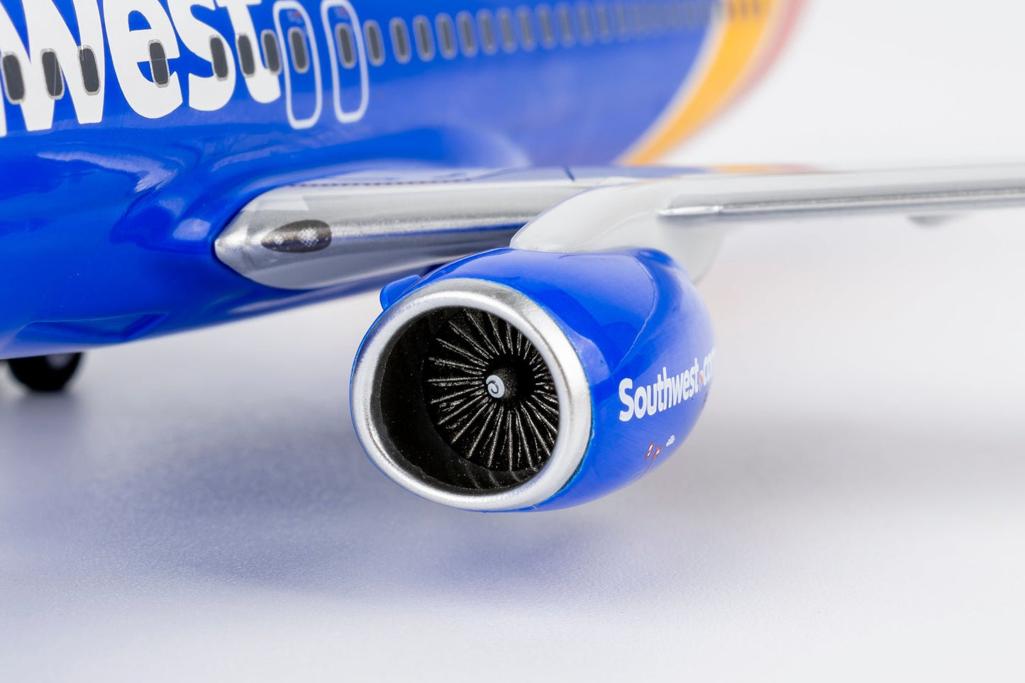 Pre-Order NG Models 8073 1:200 Southwest Airlines 737-800/w N8657B Heart livery with halogen landing lights; with scimitar winglets