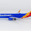 Pre-Order NG Models 8073 1:200 Southwest Airlines 737-800/w N8657B Heart livery with halogen landing lights; with scimitar winglets
